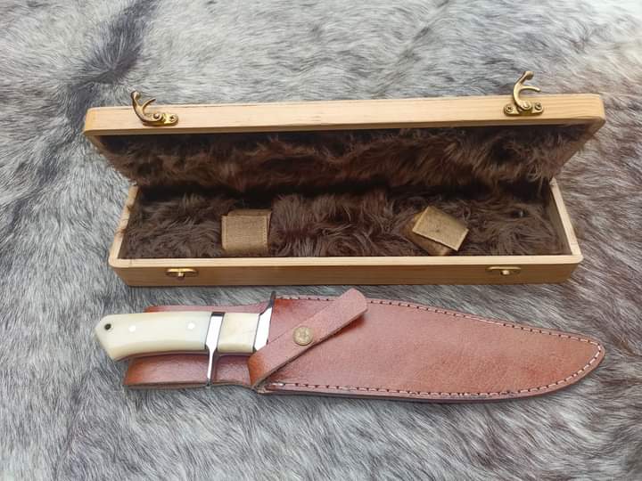 Bowie Knife with Bone Handle